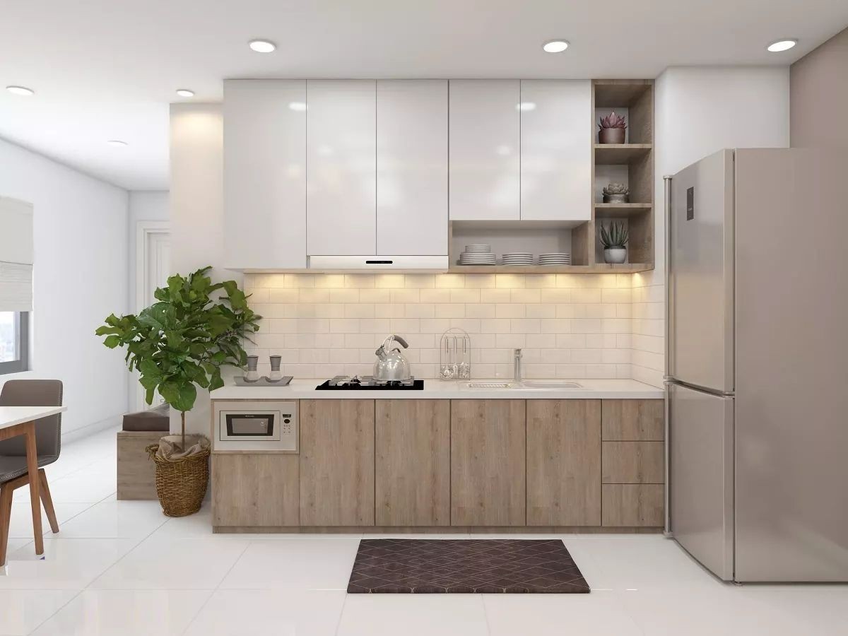 tủ bếp nhựa tủ bếp gỗ nội thất nhựa