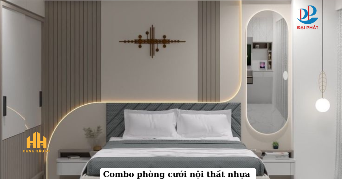 THIẾT KẾ NỘI THẤT PHÒNG NGỦ VỢ CHỒNG TRẺ 2025
