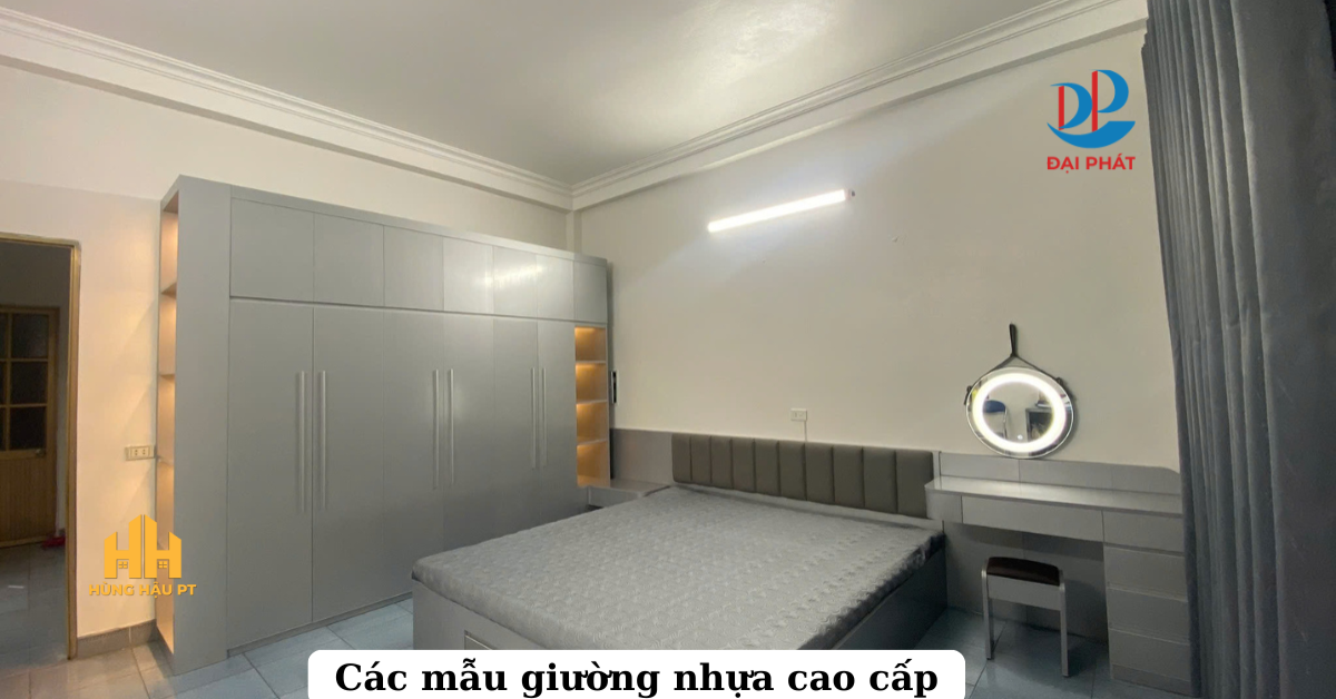 10+ Mẫu Giường Nhựa Cao Cấp – Phòng Ngủ Sang Trọng 2025