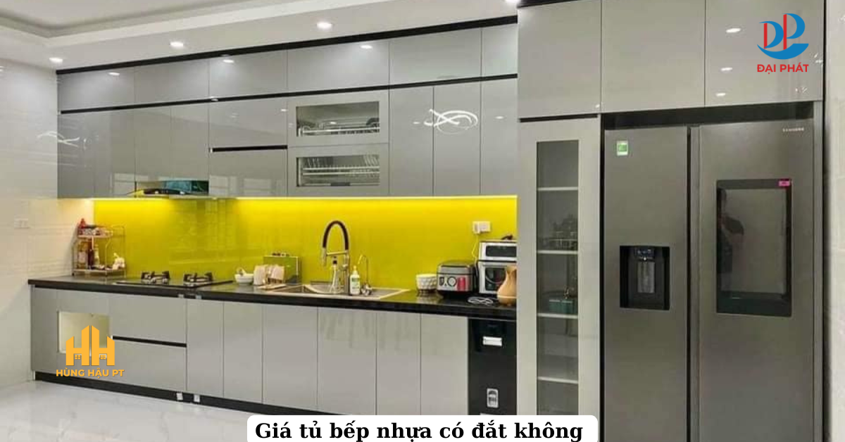 GIÁ TỦ BẾP NHỰA NĂM 2025 – GIẢI PHÁP KINH TẾ HAY XA XỈ?