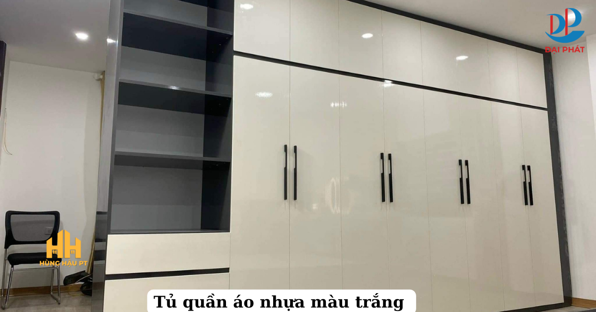 Top 7 Mẫu Tủ Quần Áo Nhựa Màu Trắng Tối Giản – Xu Hướng Nổi Bật 2025