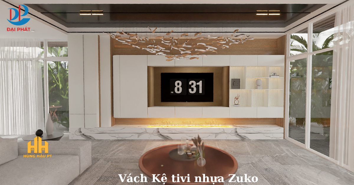 Vách Kệ Tivi Nhựa Zuko – Lựa Chọn Hoàn Hảo Cho Phòng Khách Sang Trọng – Hiện Đại