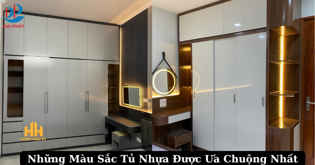 5 Màu Sắc Tủ Nhựa Được Lựa Chọn Nhiều Nhất Năm 2025