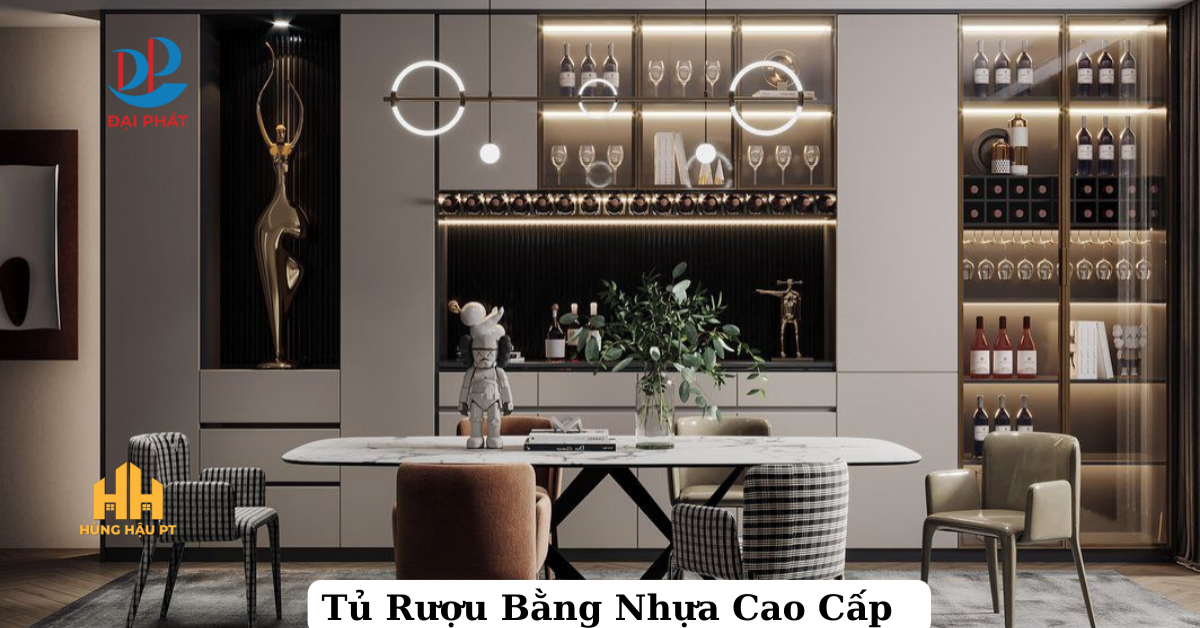 TOP 5+ Mẫu Tủ Rượu Nhựa Cao Cấp Sang Trọng – Xu Hướng 2025