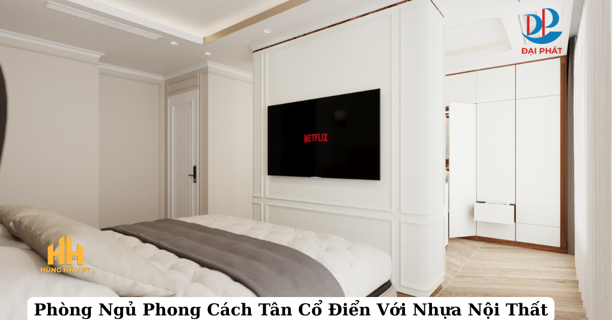 Thiết Kế Phòng Ngủ Tân Cổ Điển Với Nhựa Nội Thất Zukoplast – Xu Hướng 2025