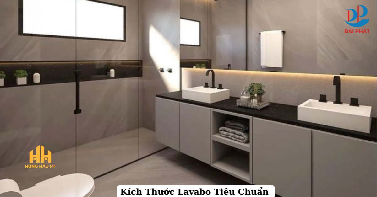 CÁC KÍCH THƯỚC LAVABO CHUẨN CHO PHÒNG TẮM SANG TRỌNG 2025