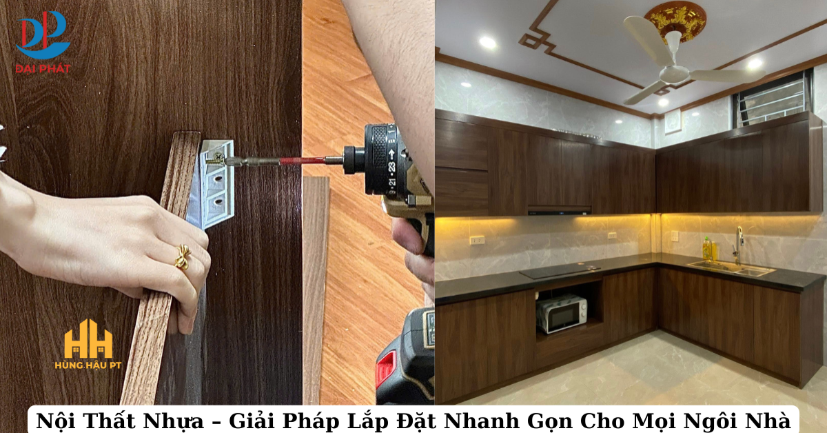 NỘI THẤT NHỰA – GIẢI PHÁP LẮP ĐẶT NHANH GỌN CHO MỌI NGÔI NHÀ 2025
