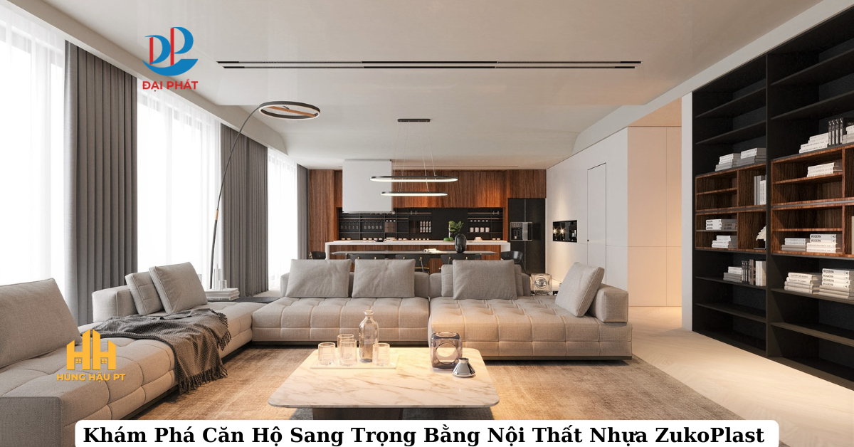 CĂN HỘ HIỆN ĐẠI, SANG TRỌNG VỚI NỘI THẤT NHỰA ZUKOPLAST 2025