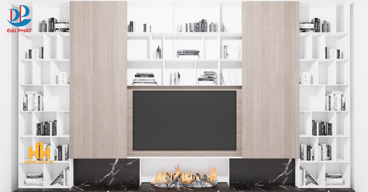 THIẾT KẾ KỆ SÁCH HIỆN ĐẠI – GIẢI PHÁP LƯU TRỮ & TRANG TRÍ KHÔNG GIAN 2025