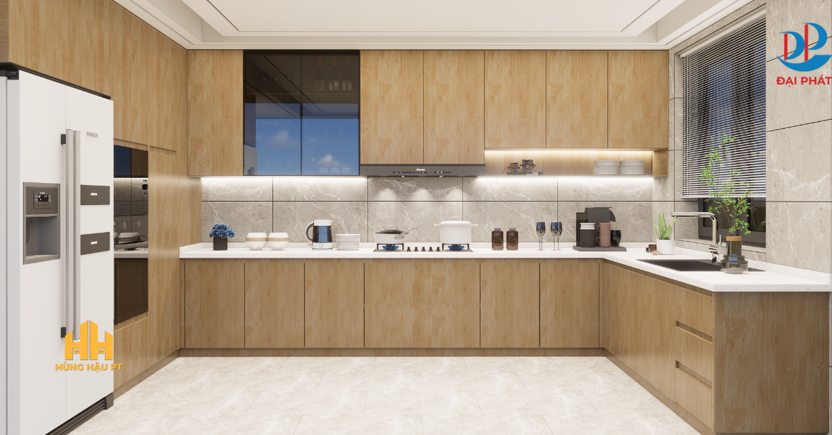 MẪU TỦ KỆ BẾP HIỆN ĐẠI – NÂNG TẦM KHÔNG GIAN SỐNG NĂM 2025