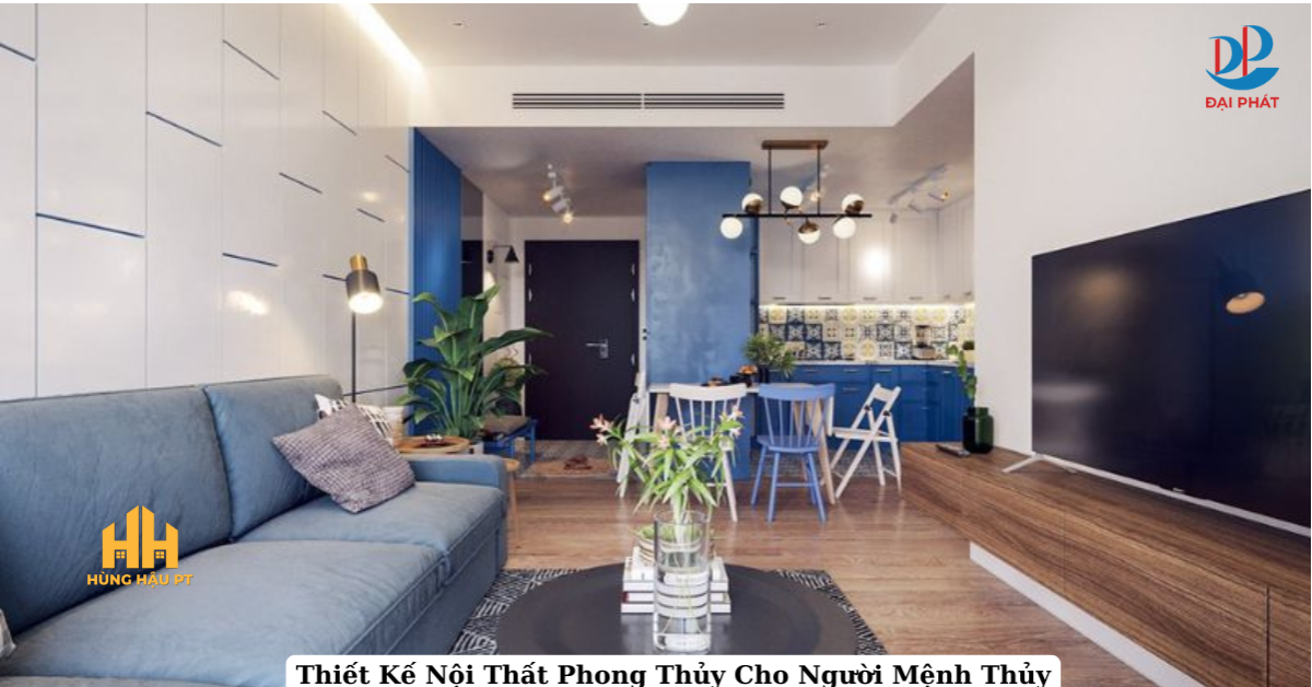 Thiết Kế Nội Thất Phong Thủy Hợp Mệnh Thủy 2025