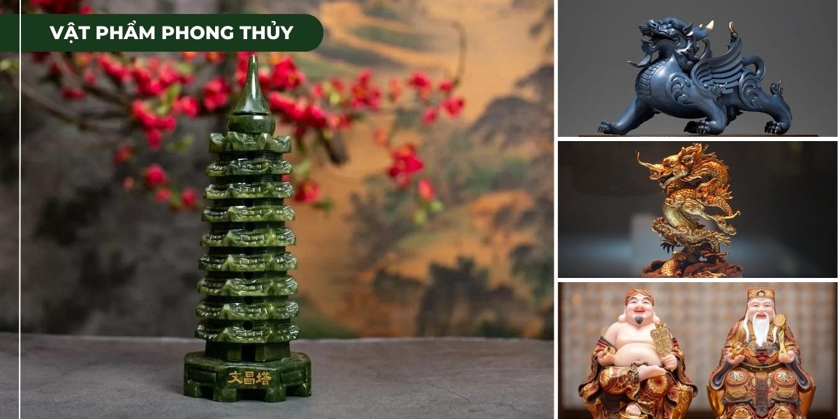 VẬT PHẨM PHONG THỦY NÊN CÓ TRONG NHÀ – THU HÚT TÀI LỘC 2025