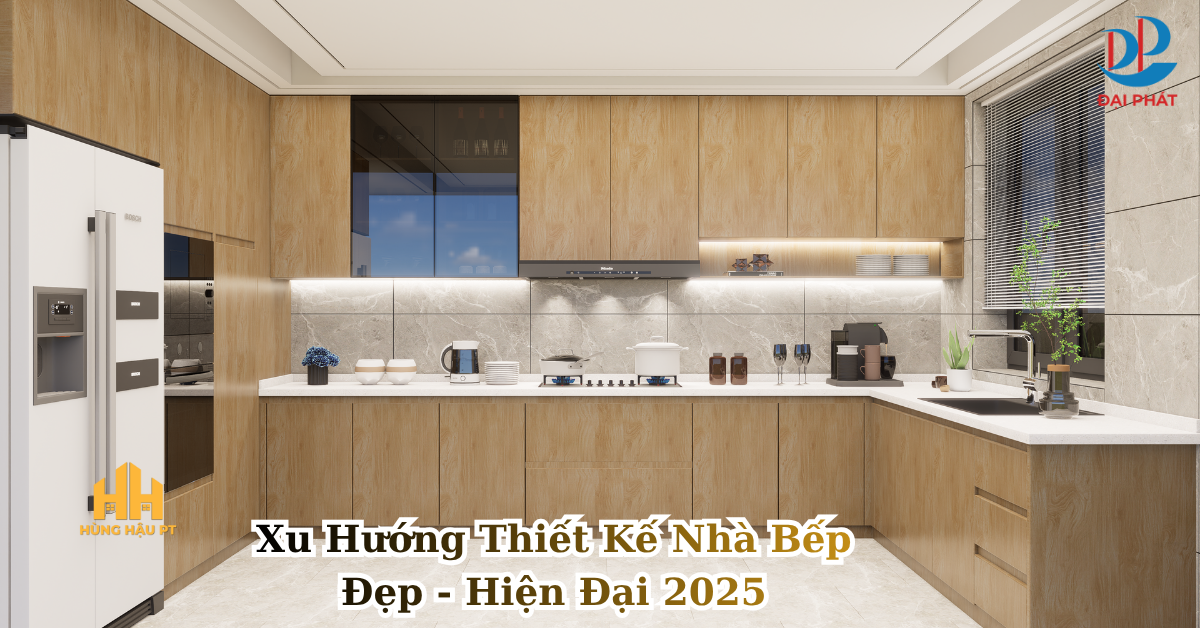 XU HƯỚNG THIẾT KẾ NHÀ BẾP ĐẸP – HIỆN ĐẠI 2025